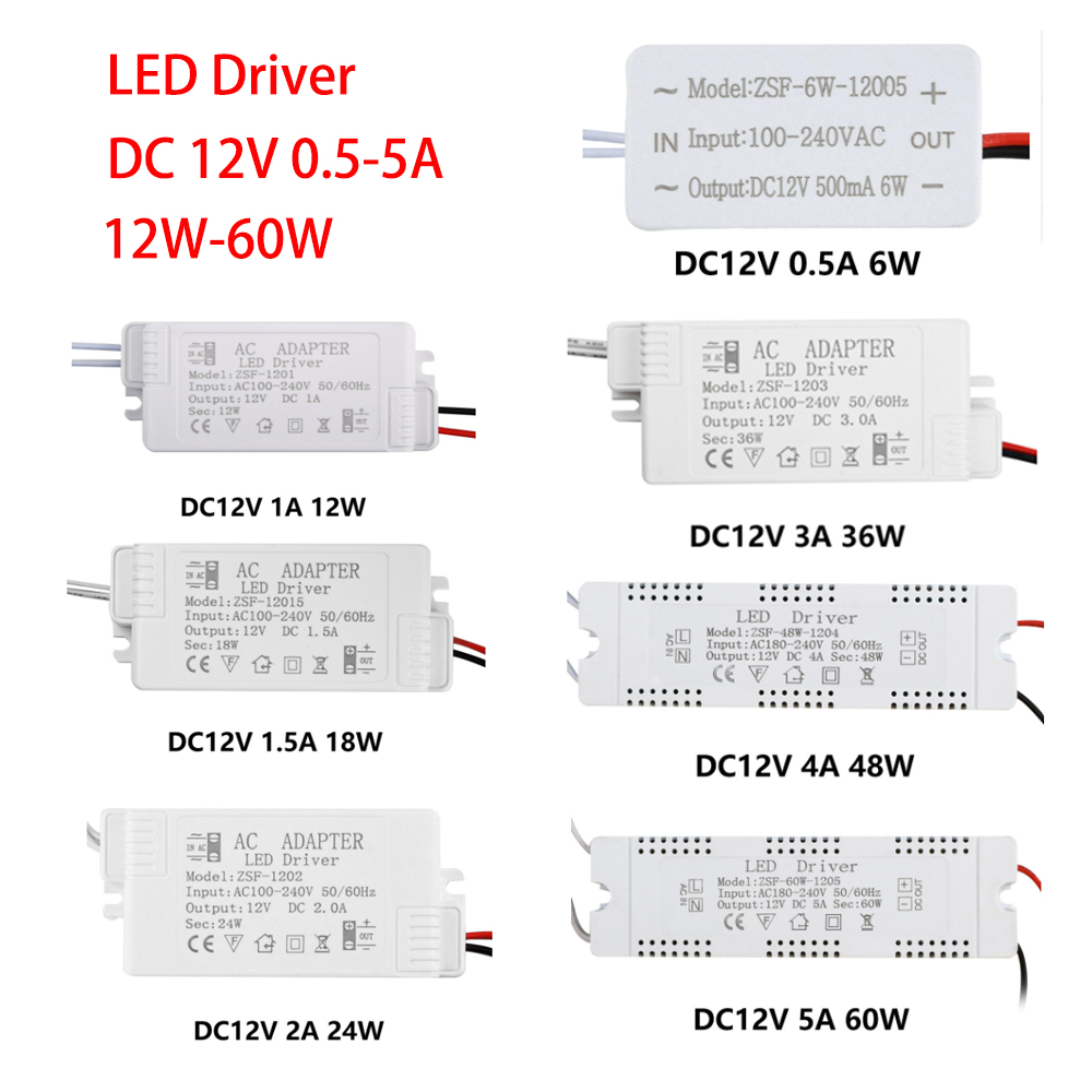Home Improvement Expo - AC 100-240V To DC 12V LED