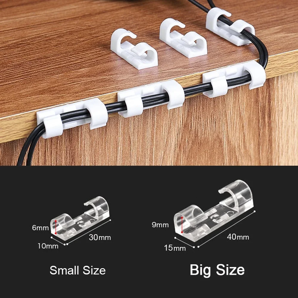 Cable Clips Organizer Drop Wir - đánh giá và giá Cable Staple Clip