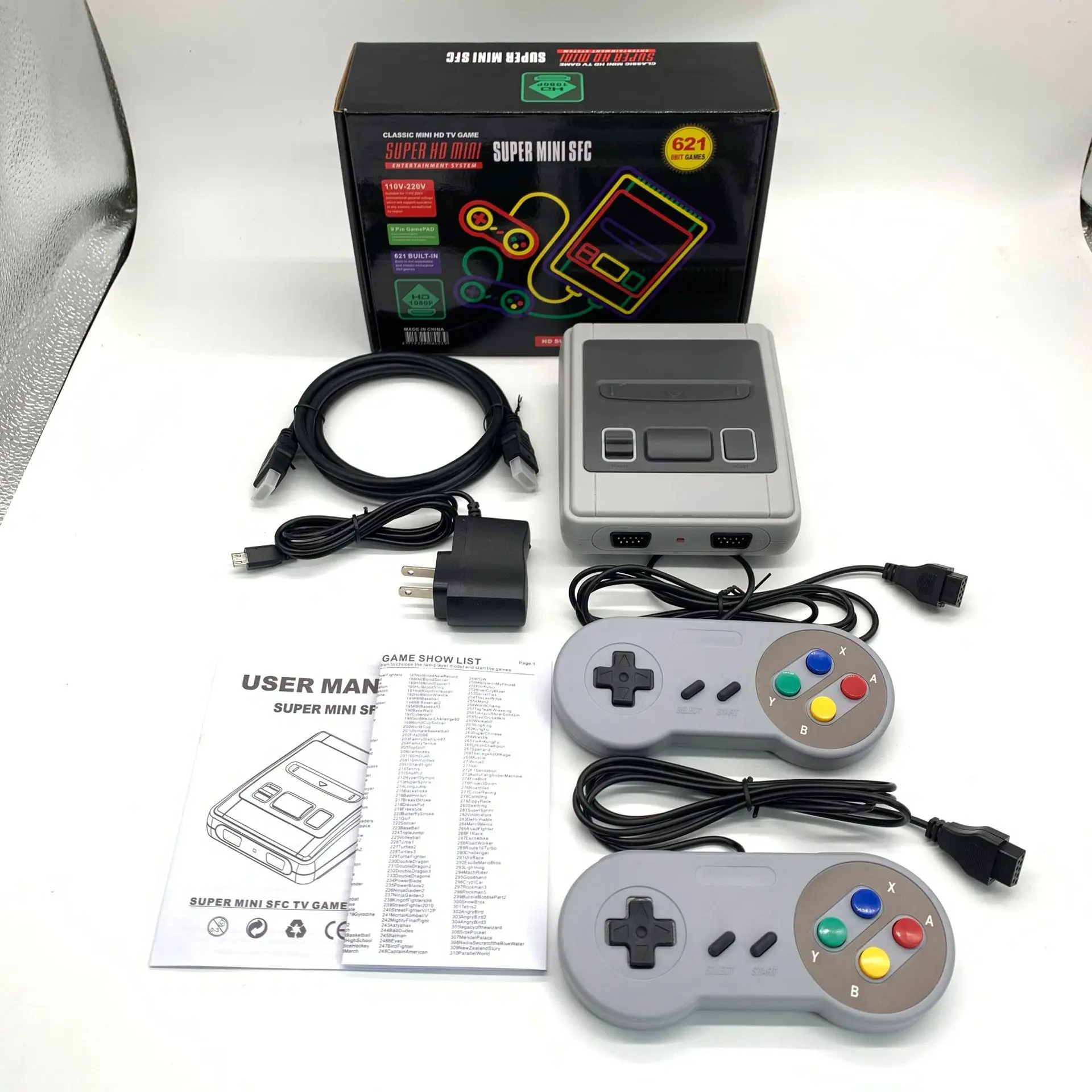 SFC621 Mini Retro Video Game C - đánh giá và giá Home Improvement Snes