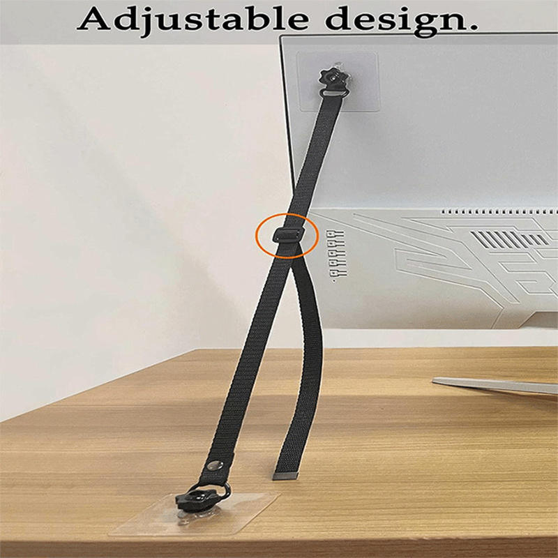 2 Pack Adjustable TV Safety St - đánh giá và giá Wall Anchor Plastic