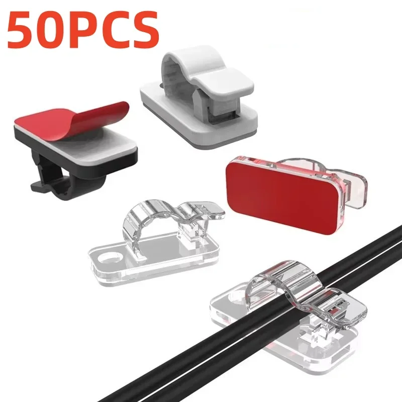 10/50Pcs Self Adhesive Cable C - đánh giá và giá Cable Staple Clip
