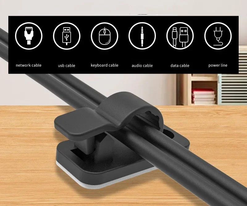 10/50Pcs Self Adhesive Cable C - đánh giá và giá Cable Staple Clip