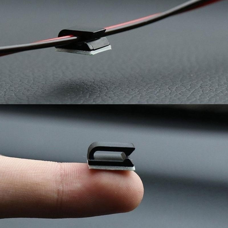 20pcs Self-adhesive Car Fixed  - đánh giá và giá Cable Staple Clip