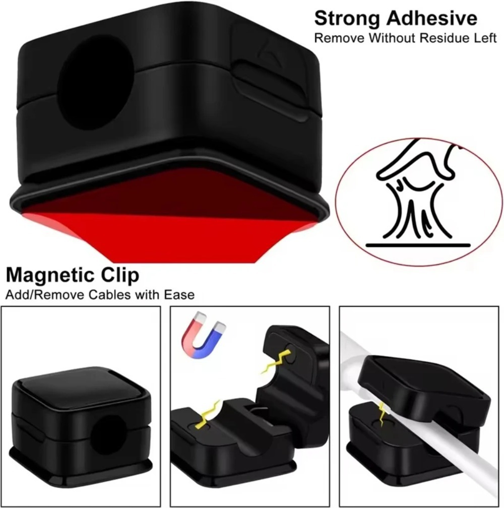 Magnetic Strong ​Cable Clips A - đánh giá và giá Cable Staple Clip