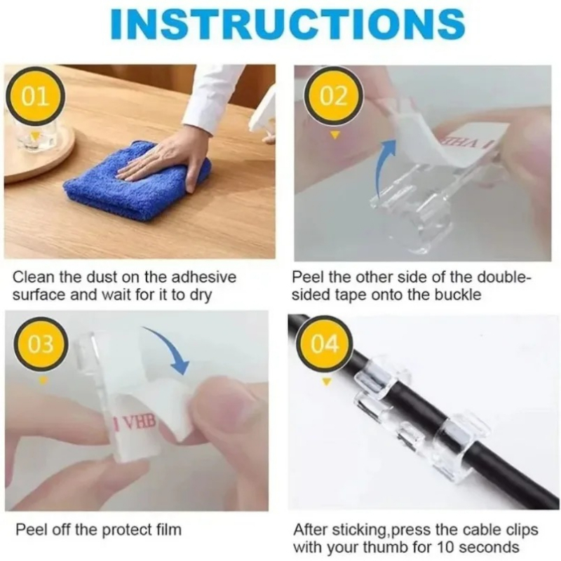 No-punch Cable Manager, Wall S - đánh giá và giá Wall Anchor Plastic