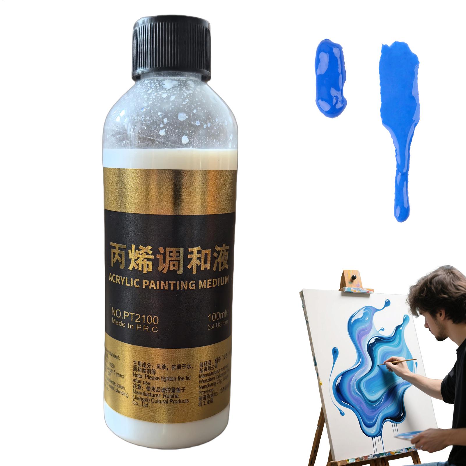 100ml Acrylic Fluid Medium Liq - đánh giá và giá Home Improvement Man