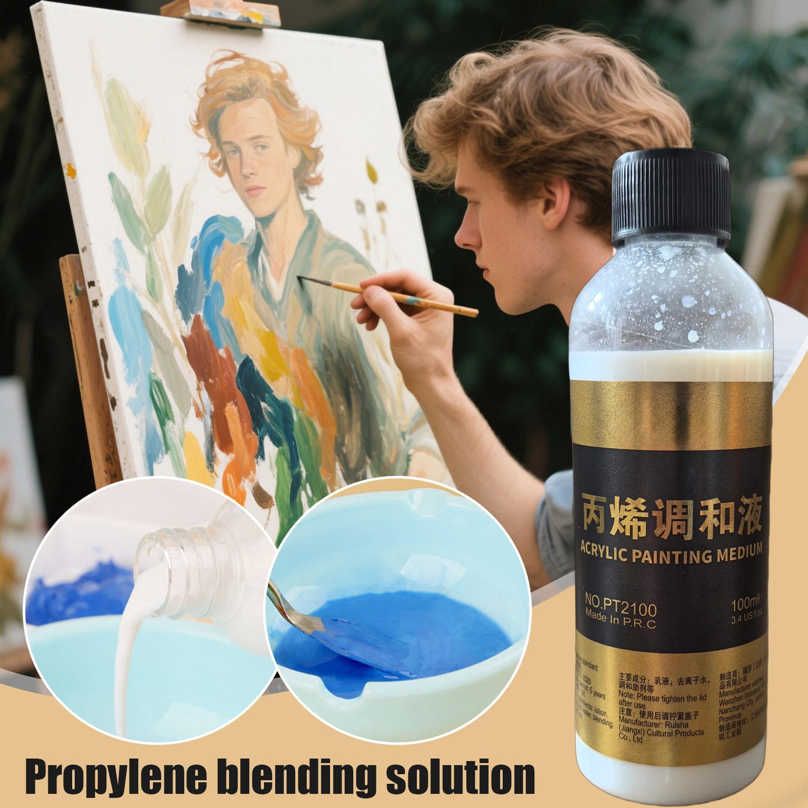 100ml Acrylic Fluid Medium Liq - đánh giá và giá Home Improvement Man