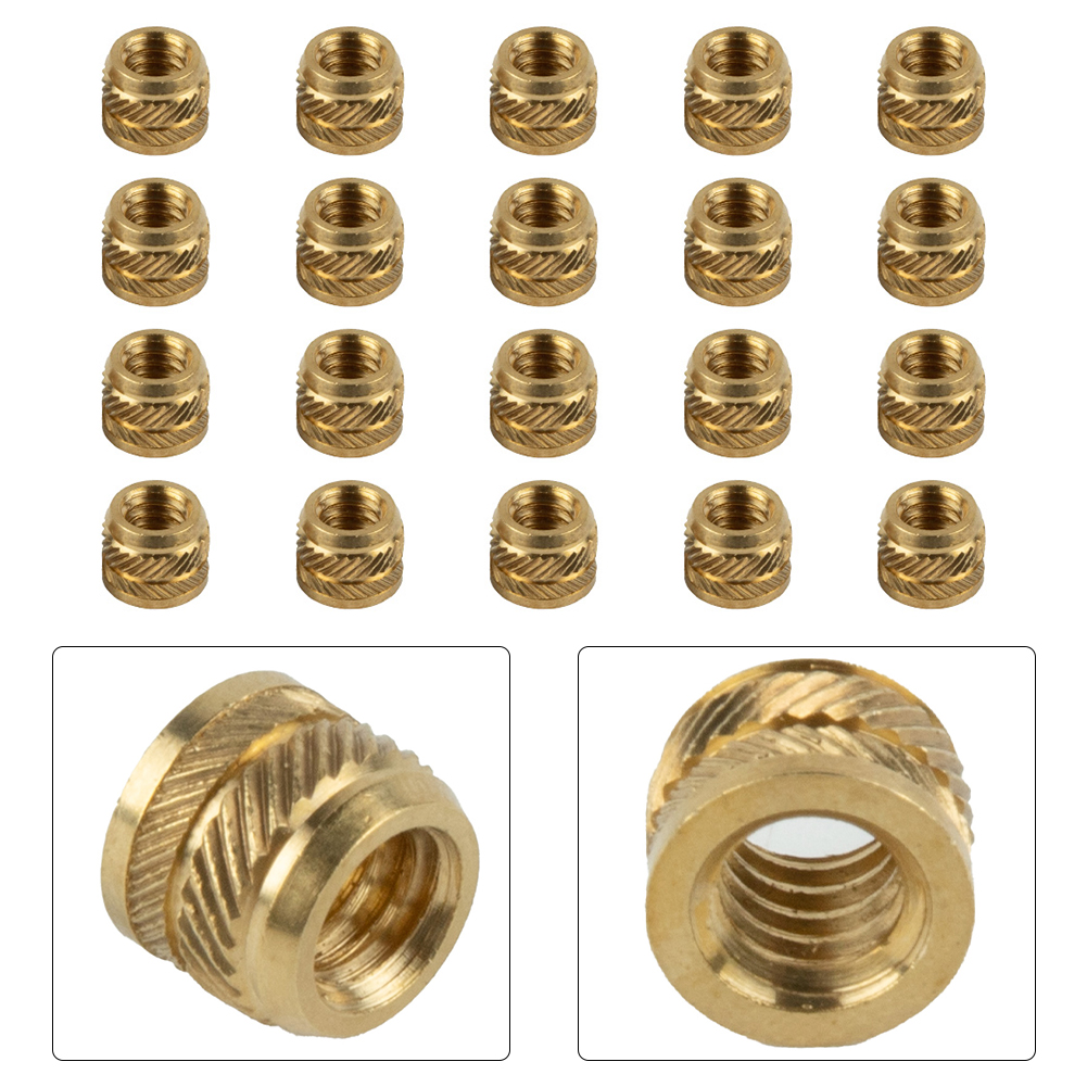 20pcs Brass Nuts 1/4-20 Thread - đánh giá và giá Home Improvement Items